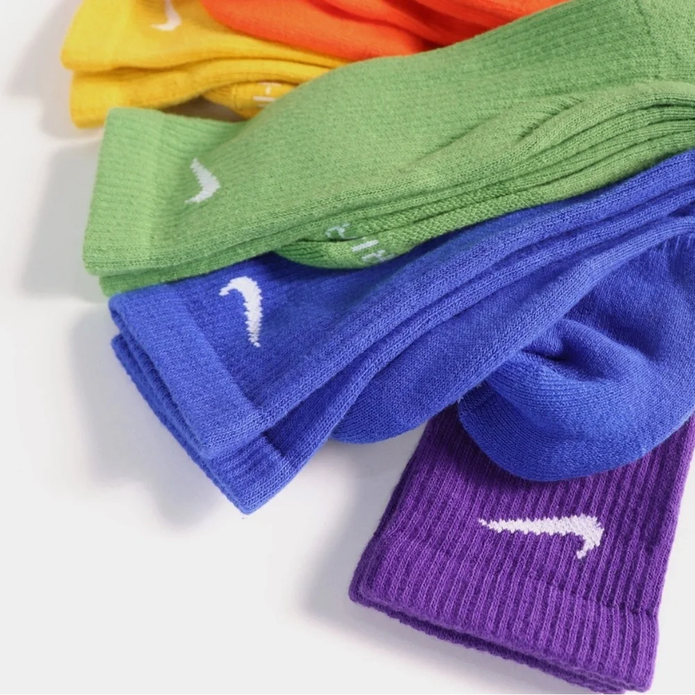 Nike Dri-fit Everyday plus cotton cushioned crew socks SX6897-903 multicolor